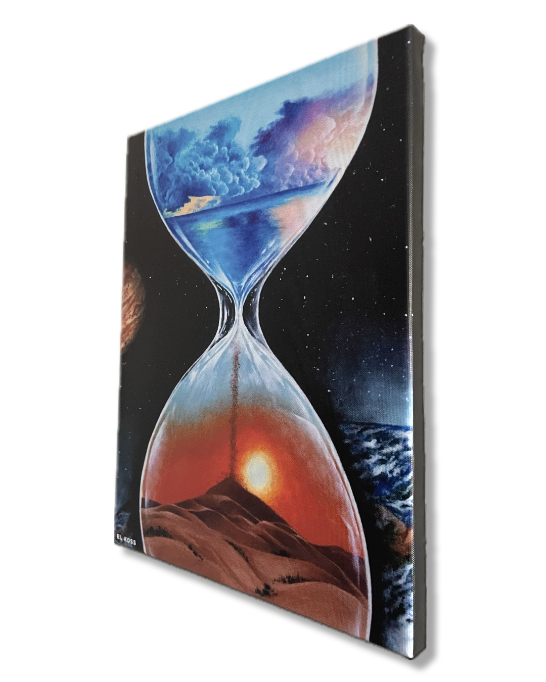 Dunyâ, Tout est éphémère - Réplique sur toile